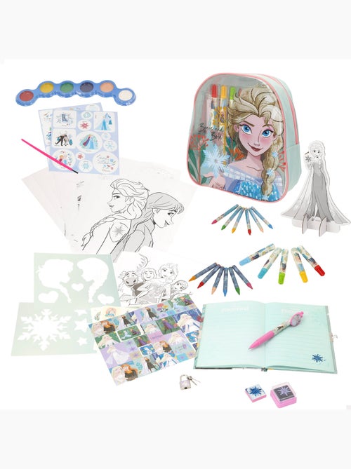 Frozen coffret de dessin 80 pièces +3 ans - Kiabi Frozen coffret de dessin 80 pièces +3 ans - Kiabi