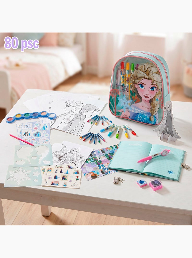 Frozen coffret de dessin 80 pièces +3 ans N/A - Kiabi
