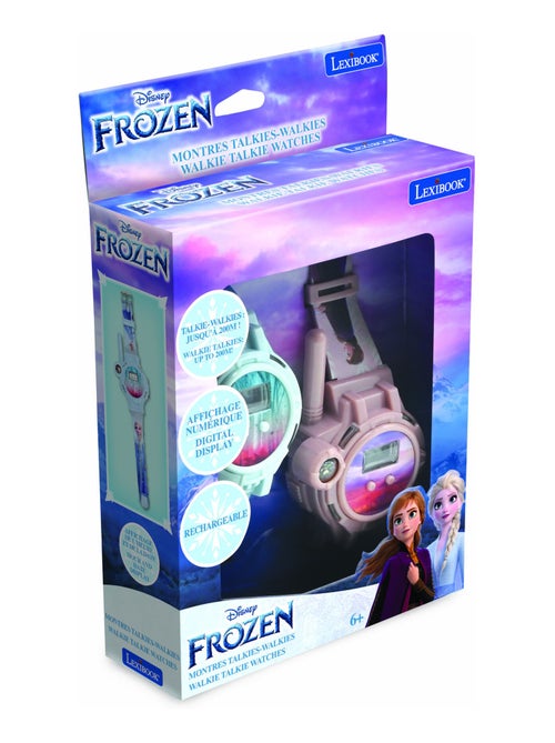 Frozen digitaal horloge met walkie-talkies-functie, bereik tot 200m - Kiabi Frozen digitaal horloge met walkie-talkies-functie, bereik tot 200m - Kiabi