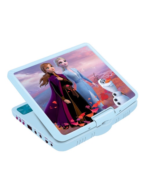 Frozen draagbare dvd-speler 7" draaibaar scherm met usb-poort en oordopjes - Kiabi Frozen draagbare dvd-speler 7" draaibaar scherm met usb-poort en oordopjes - Kiabi
