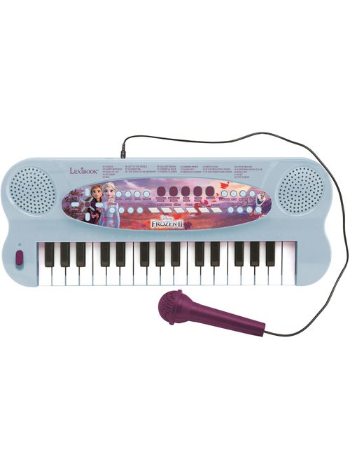 Frozen electronic piano keyboard met microfoon (32 keys) - Kiabi Frozen electronic piano keyboard met microfoon (32 keys) - Kiabi