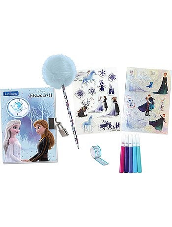 Frozen elektronisch geheim dagboek met verlichting en accessoires (stickers, pen, kleurpen)