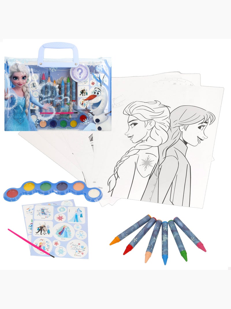 Frozen ensemble de dessin avec tableau noir, 40 pièces N/A - Kiabi