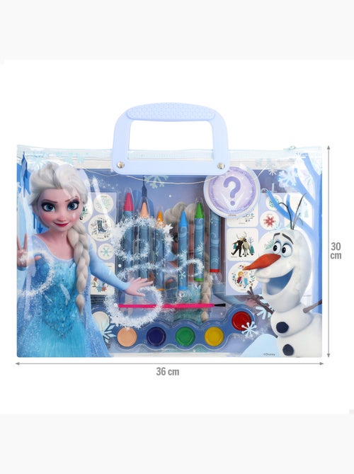 Frozen ensemble de dessin avec tableau noir, 40 pièces - Kiabi Frozen ensemble de dessin avec tableau noir, 40 pièces - Kiabi