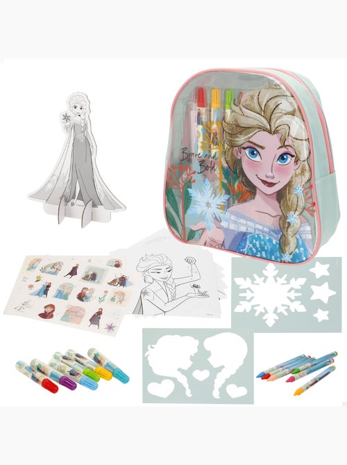 Frozen kit de dessin avec sac à dos - Kiabi Frozen kit de dessin avec sac à dos - Kiabi