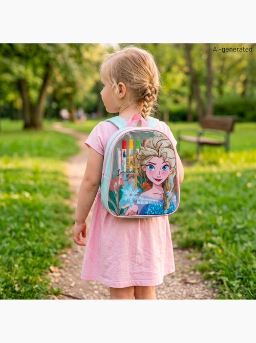 Frozen kit de dessin avec sac à dos - Kiabi Frozen kit de dessin avec sac à dos - Kiabi