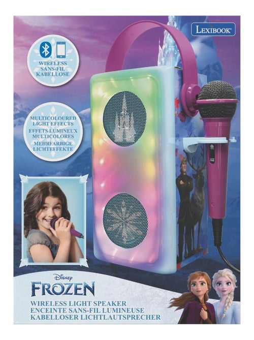 Frozen lichtgevende krachtige bluetooth® luidspreker met microfoon - Kiabi Frozen lichtgevende krachtige bluetooth® luidspreker met microfoon - Kiabi