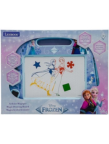 Frozen magnetisch meerkleurig tekenbord met accessoires a5 formaat