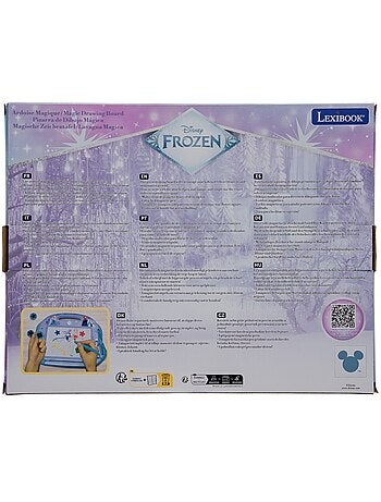 Frozen magnetisch meerkleurig tekenbord met accessoires a5 formaat