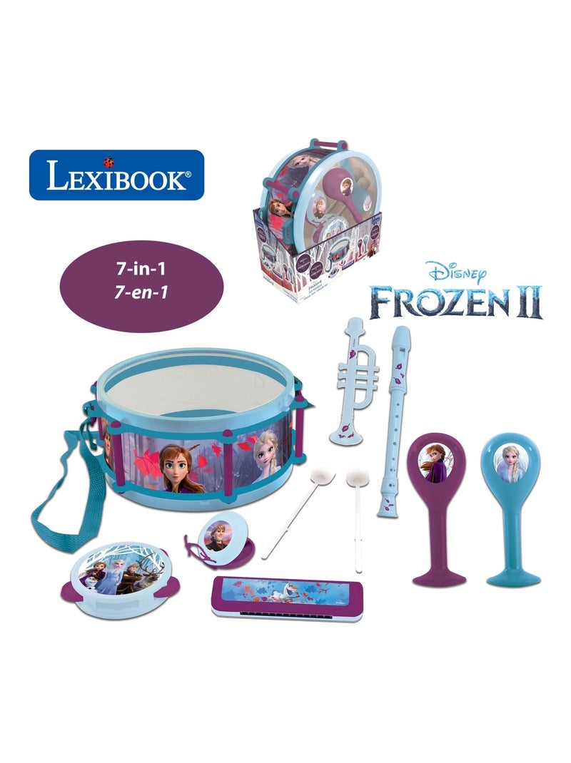 Frozen muziekset 7 stuks Blauw - Kiabi