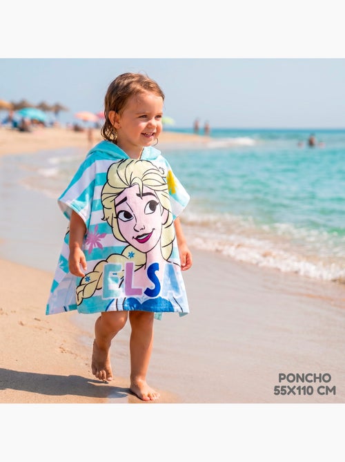 Frozen seau de plage avec accessoires sac à dos et poncho - Kiabi