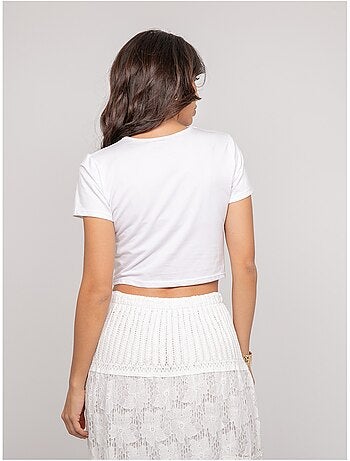Fukiano sieraden detail t-shirt