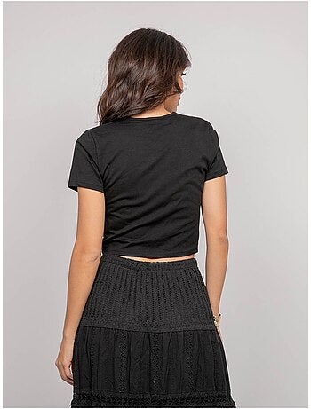 Fukiano sieraden detail t-shirt