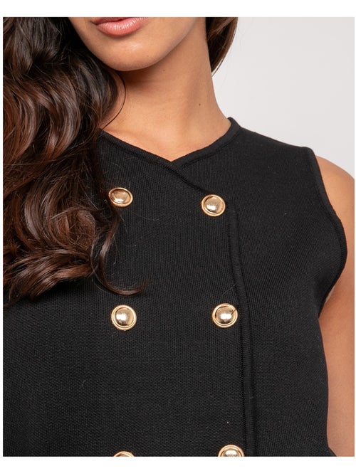 FUTESS Mouwloze gebreide top - Kiabi FUTESS Mouwloze gebreide top - Kiabi