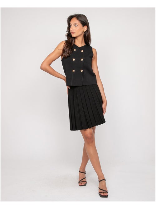 FUTESS Mouwloze gebreide top - Kiabi FUTESS Mouwloze gebreide top - Kiabi
