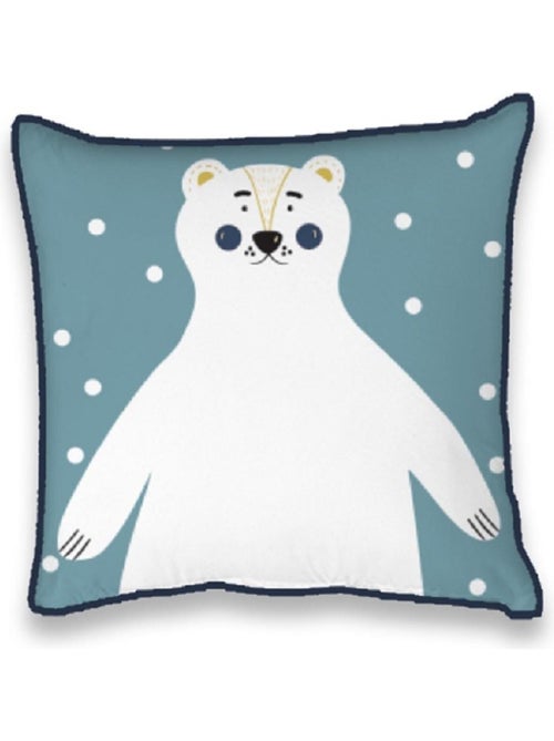 Future Home - Coussin enfant imprimé en coton 40x40cm - Kiabi Future Home - Coussin enfant imprimé en coton 40x40cm - Kiabi
