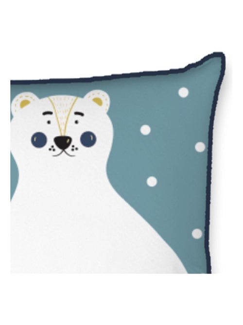 Future Home - Coussin enfant imprimé en coton 40x40cm - Kiabi Future Home - Coussin enfant imprimé en coton 40x40cm - Kiabi