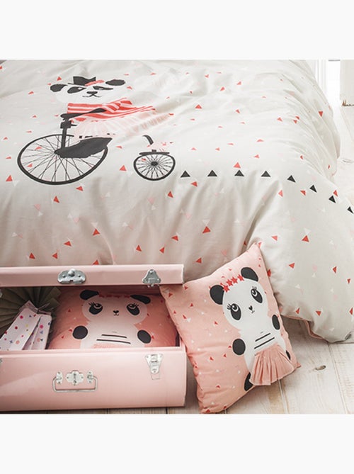 Future Home - Coussin enfant imprimé panda en coton 40x40cm - Kiabi Future Home - Coussin enfant imprimé panda en coton 40x40cm - Kiabi