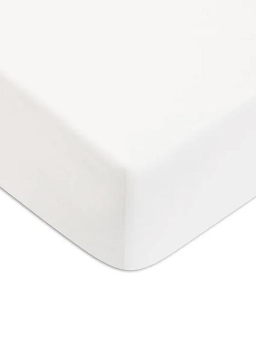 Future home - drap housse en coton 57 fils uni bonnet 25cm - Kiabi