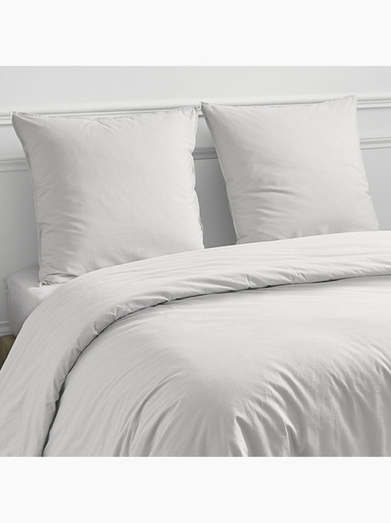 Future home - drap housse en coton 57 fils uni bonnet 25cm Blanc - Kiabi