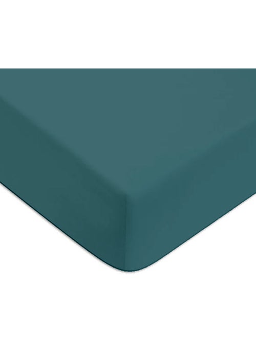 Future Home - Drap housse en coton 57 fils uni bonnet 25cm - Kiabi Future Home - Drap housse en coton 57 fils uni bonnet 25cm - Kiabi