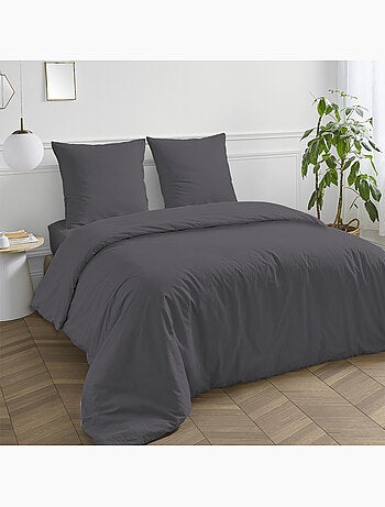 Future Home - Drap housse en coton 57 fils uni bonnet 25cm