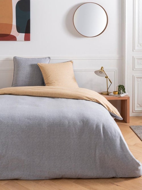 Future Home - Drap housse en flanelle coton 57 fils uni - Kiabi Future Home - Drap housse en flanelle coton 57 fils uni - Kiabi