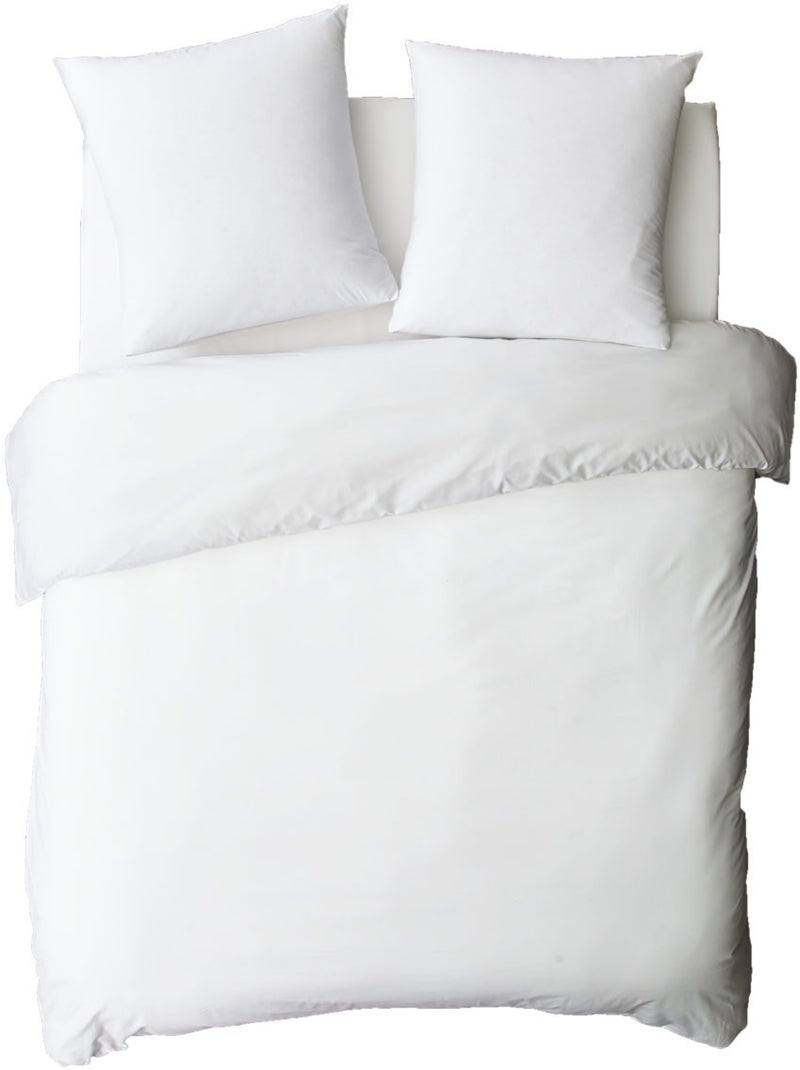 Future Home - Drap housse uni en coton 57 fils Blanc - Kiabi