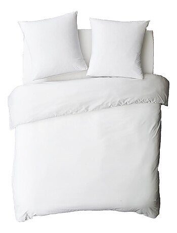 Future home - housse de couette en coton 57 fils unie
