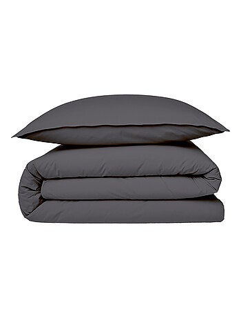 Future home - housse de couette en coton 57 fils unie