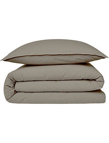 Future home - housse de couette en coton 57 fils unie