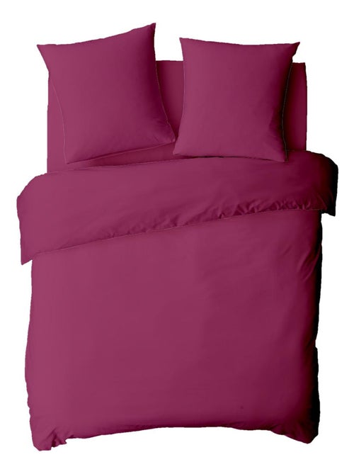 Future home - housse de couette en coton 57 fils unie - Kiabi