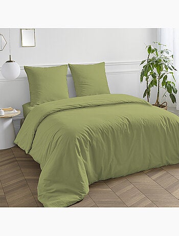 Future home - housse de couette en coton 57 fils unie