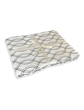 Future Home - Nappe carrée anti-taches déperlante géométrique