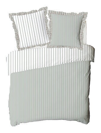 Future Home - Parure de lit 2 personnes en coton 57 fils imprimé blanc