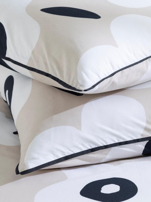 Future Home - Parure de lit 2 personnes fleur en coton - Kiabi Future Home - Parure de lit 2 personnes fleur en coton - Kiabi