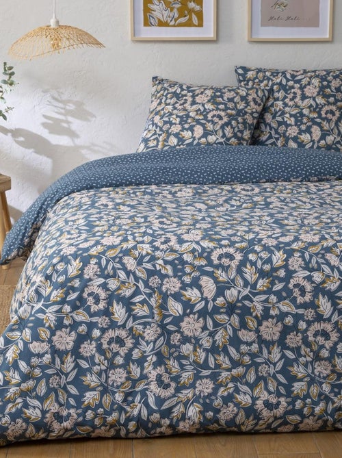 Future Home - Parure de lit 2 personnes fleurie en percale 70 fils - Kiabi Future Home - Parure de lit 2 personnes fleurie en percale 70 fils - Kiabi
