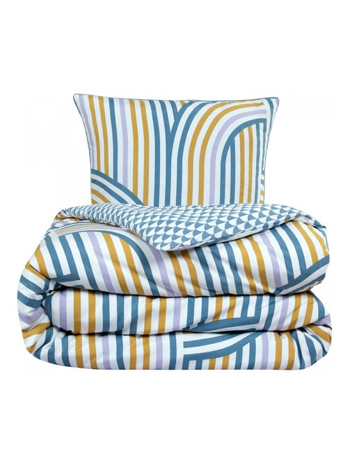 Future Home - Parure de lit double arche en microfibre lavée - Kiabi Future Home - Parure de lit double arche en microfibre lavée - Kiabi