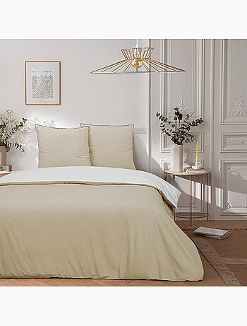 Future Home - Parure de lit double bicolore