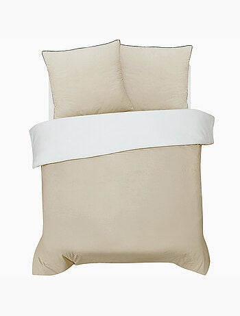 Future Home - Parure de lit double bicolore