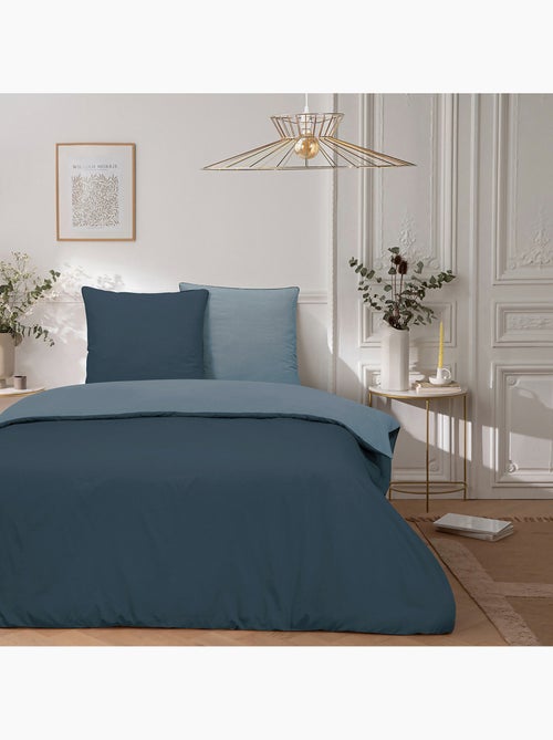 Future Home - Parure de lit double bicolore - Kiabi Future Home - Parure de lit double bicolore - Kiabi