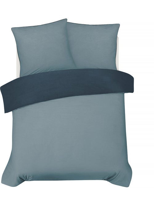 Future Home - Parure de lit double bicolore - Kiabi Future Home - Parure de lit double bicolore - Kiabi