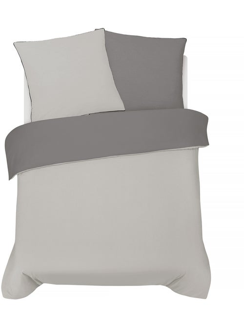 Future Home - Parure de lit double bicolore - Kiabi Future Home - Parure de lit double bicolore - Kiabi