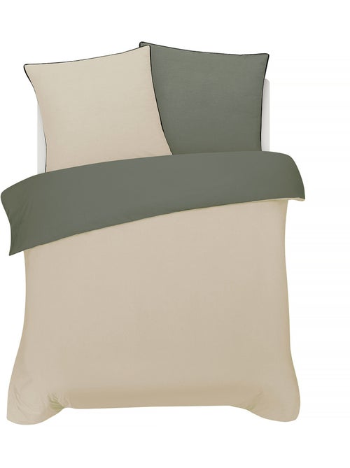 Future Home - Parure de lit double bicolore - Kiabi Future Home - Parure de lit double bicolore - Kiabi