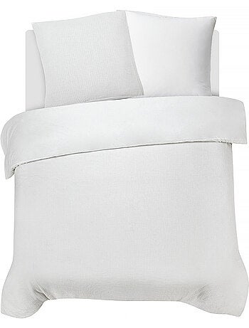 Future Home - Parure de lit double en gaze de coton