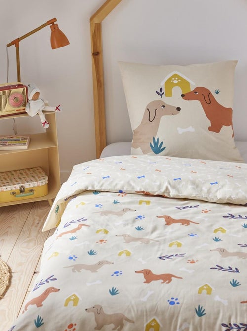 Future Home - Parure de lit enfant chien réversible - Kiabi Future Home - Parure de lit enfant chien réversible - Kiabi
