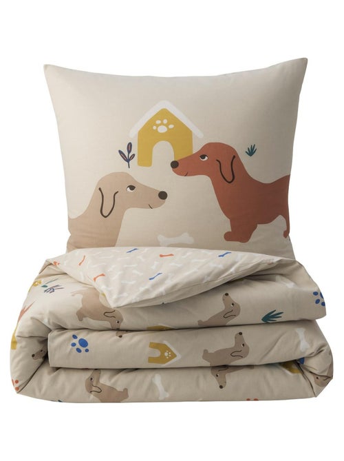 Future Home - Parure de lit enfant chien réversible - Kiabi Future Home - Parure de lit enfant chien réversible - Kiabi