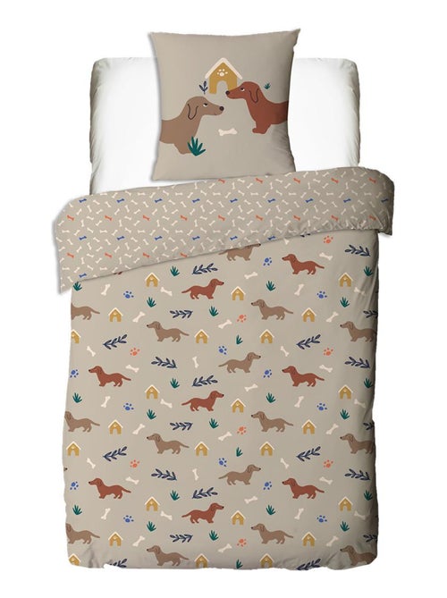 Future Home - Parure de lit enfant chien réversible - Kiabi Future Home - Parure de lit enfant chien réversible - Kiabi