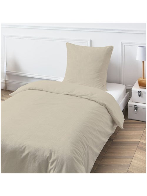 Future Home - Parure de lit simple en gaze de coton - Kiabi Future Home - Parure de lit simple en gaze de coton - Kiabi