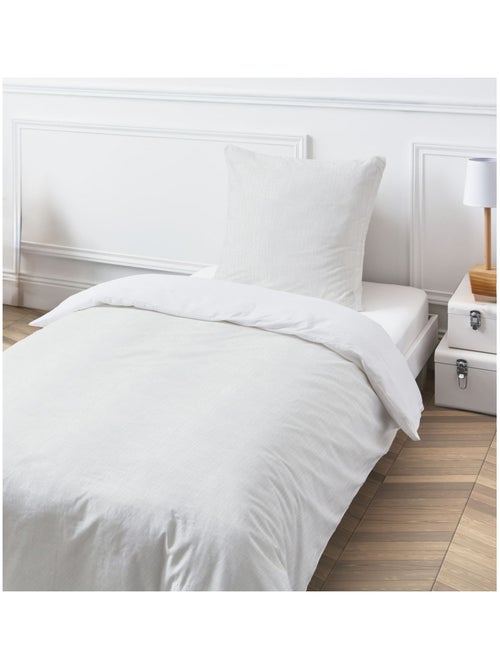 Future Home - Parure de lit simple en gaze de coton - Kiabi Future Home - Parure de lit simple en gaze de coton - Kiabi